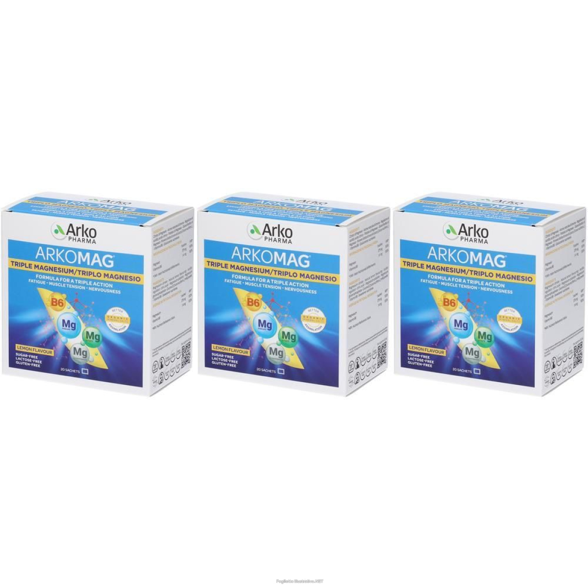 Cerca Offerte di arkopharma arkomag triplo magnesio bustine 3x60 g polvere per soluzion e acquista online