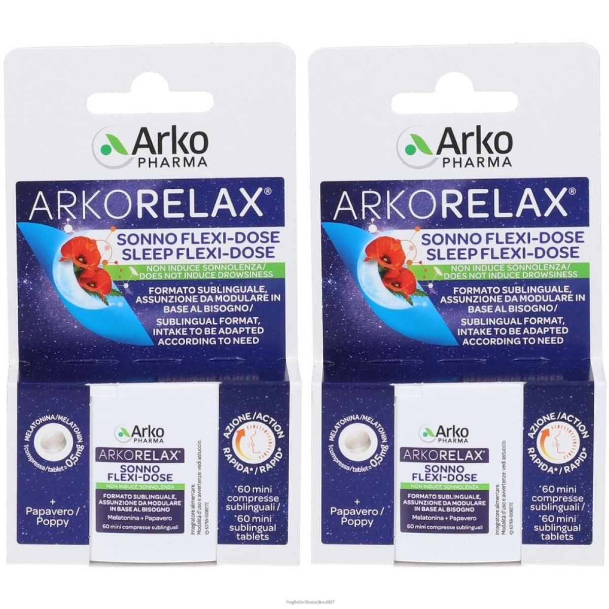 Cerca Offerte di arkopharma arkorelax arkorelax® sonno flexi-dose 60 mini compresse 2x9 e acquista online
