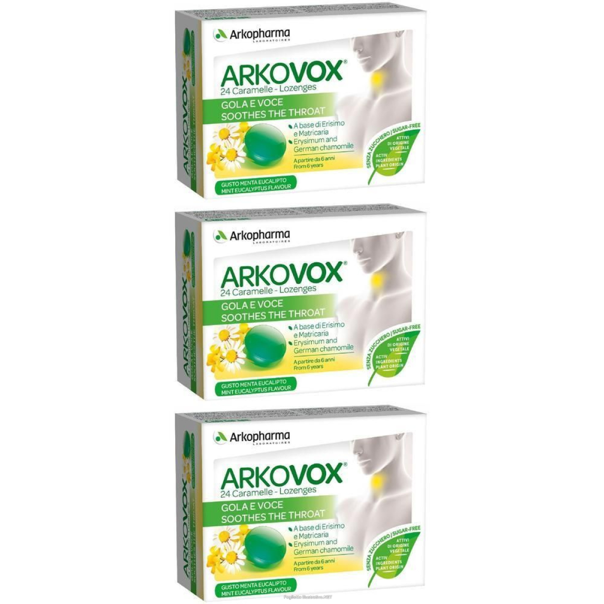 Cerca Offerte di arkopharma arkovox® menta eucalipto 3x24x2,4 g caramelle e acquista online