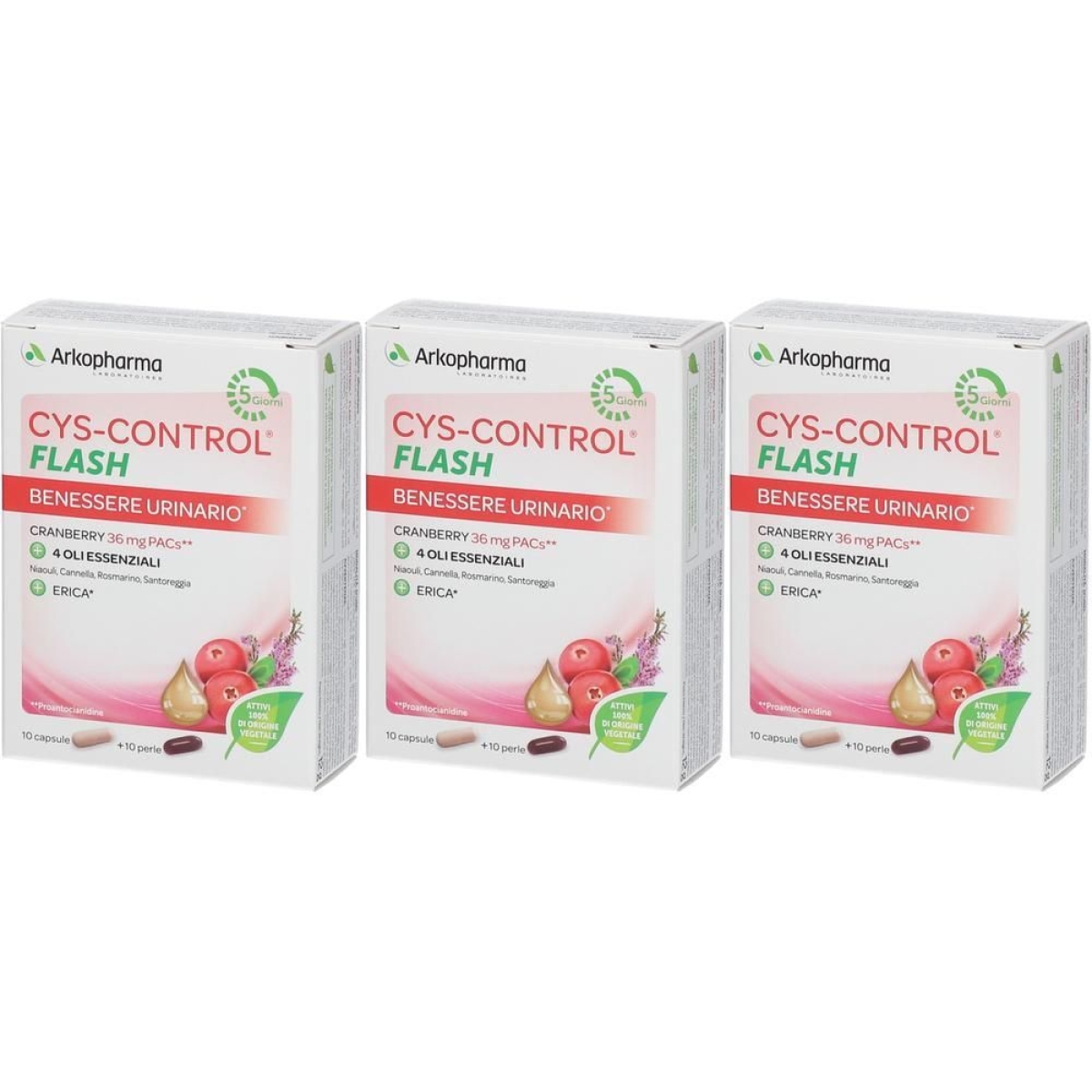 Cerca Offerte di arkopharma cys-control® flash 3x11 g capsule e acquista online