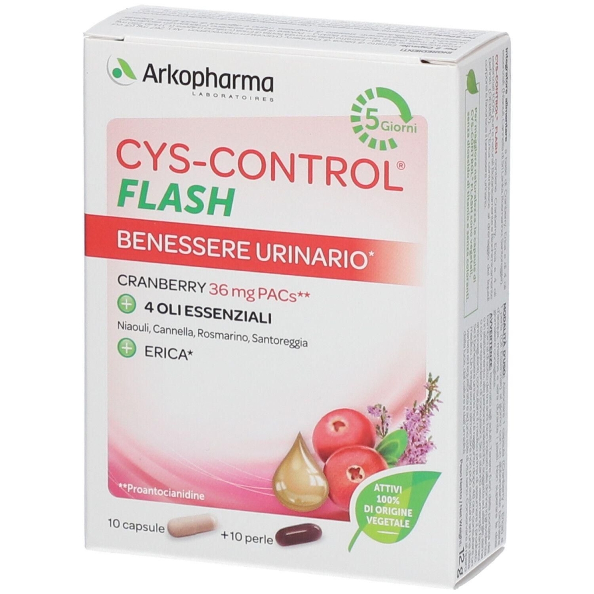 Cerca Offerte di arkopharma cys-control® flash 4x11 g capsule e acquista online