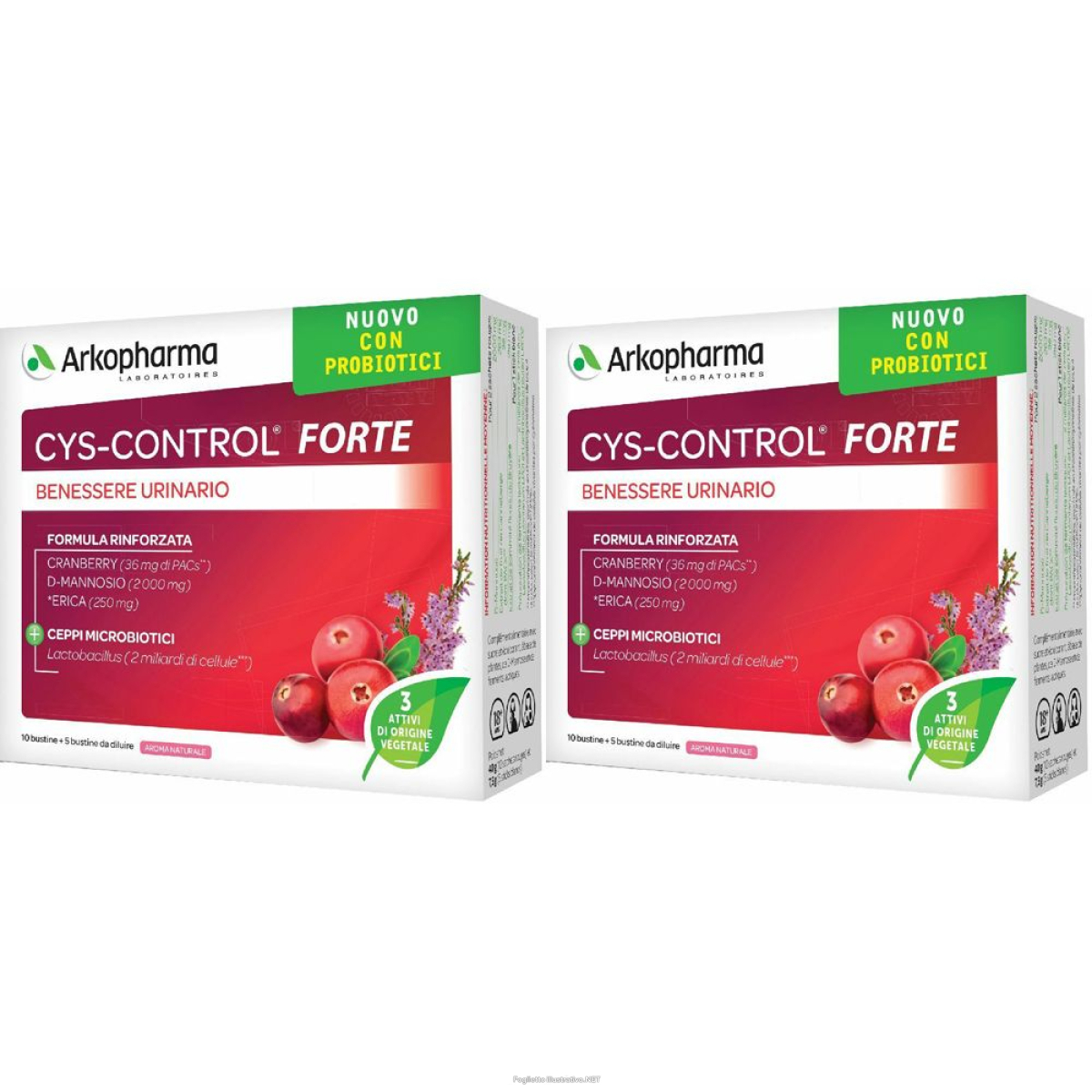 Cerca Offerte di arkopharma cys-control® forte probiotici 15 bustine set da 2 2x15 pz p e acquista online