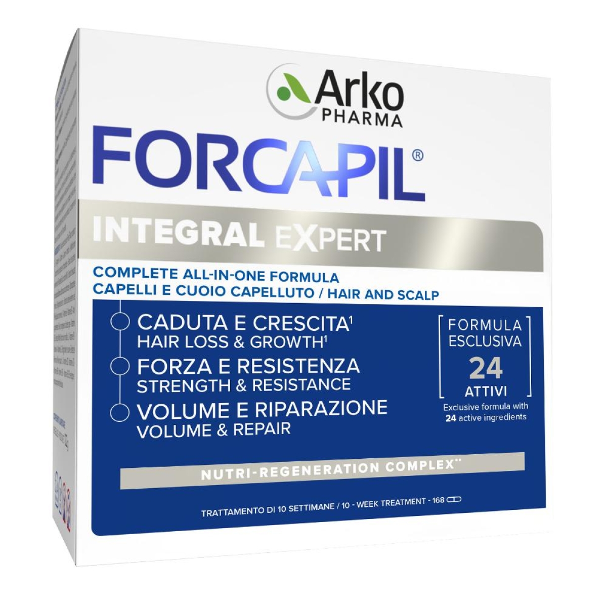 Cerca Offerte di Arkopharma forcapil integral expert integratore alimentare anticaduta per i capelli, 168 capsule e acquista online