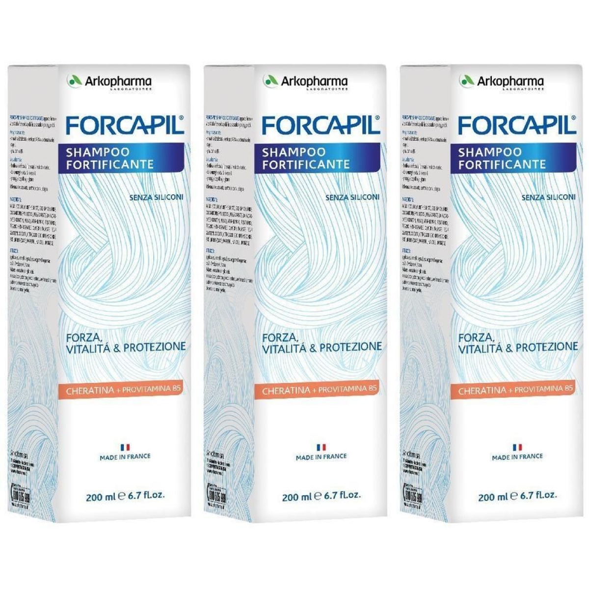 Cerca Offerte di Arkopharma forcapil® shampoo fortificante 3x200 ml e acquista online
