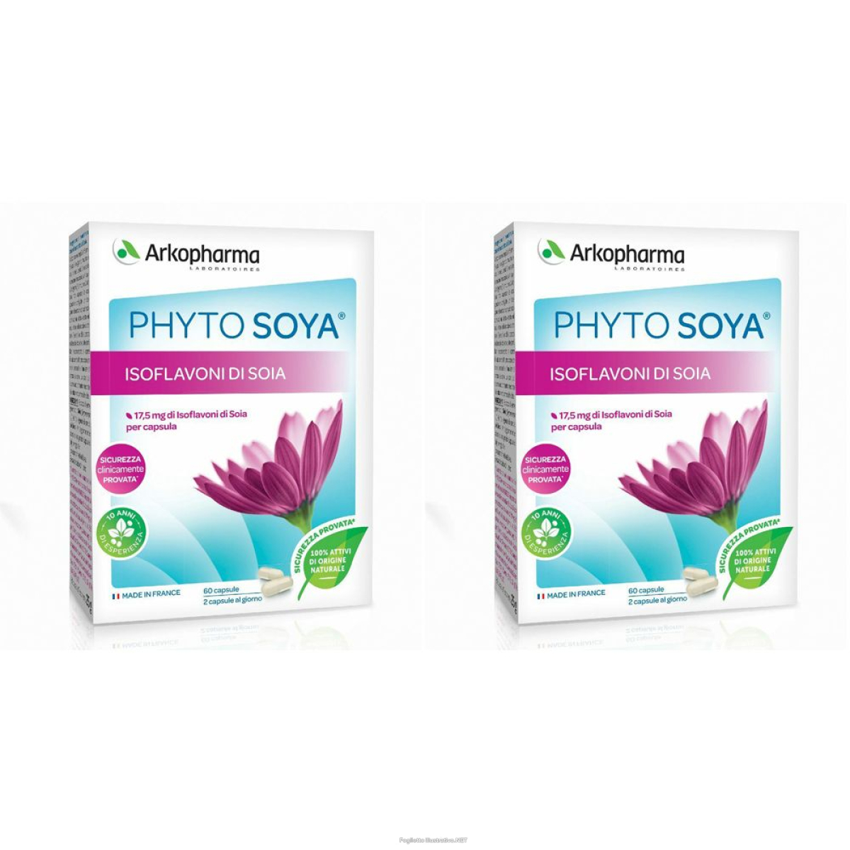 Cerca Offerte di arkopharma phyto soya® 17,5 mg set da 2 2x60 pz capsule e acquista online