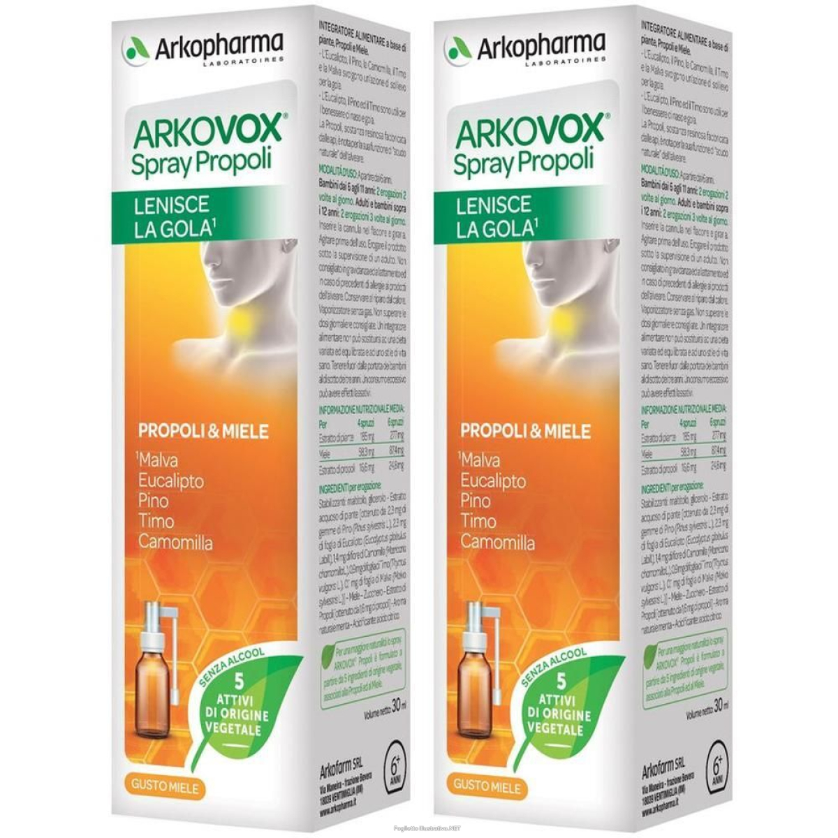 Cerca Offerte di arkopharma spray propoli 2x30 ml e acquista online