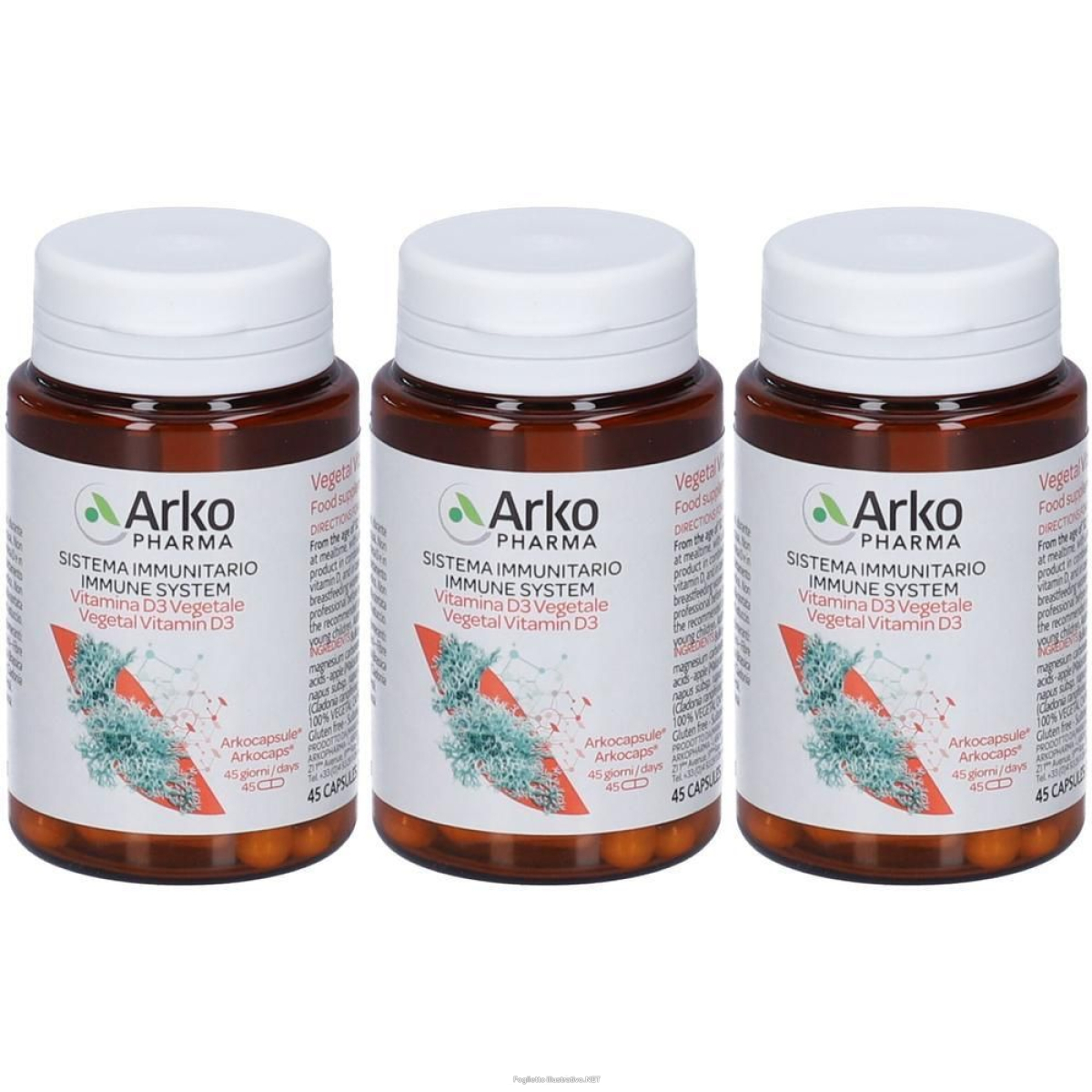 Cerca Offerte di arkopharma vitamina d3 vegetale 2000 ui 3x13 g capsule e acquista online