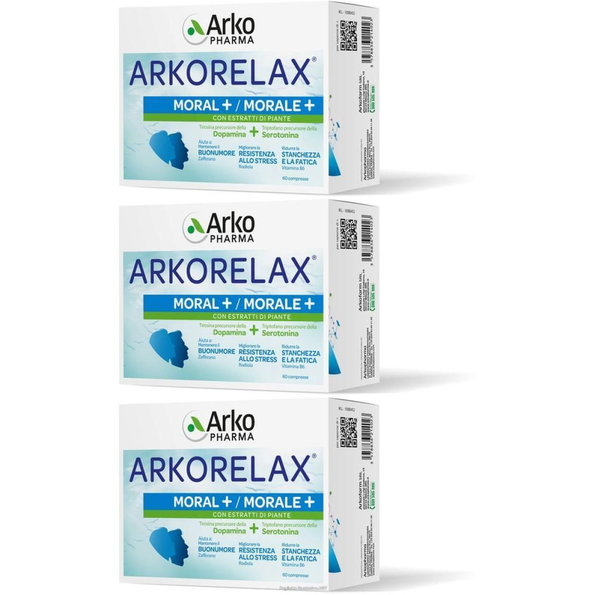 Cerca Offerte di arkorelax morale+ 3x54 g compresse e acquista online