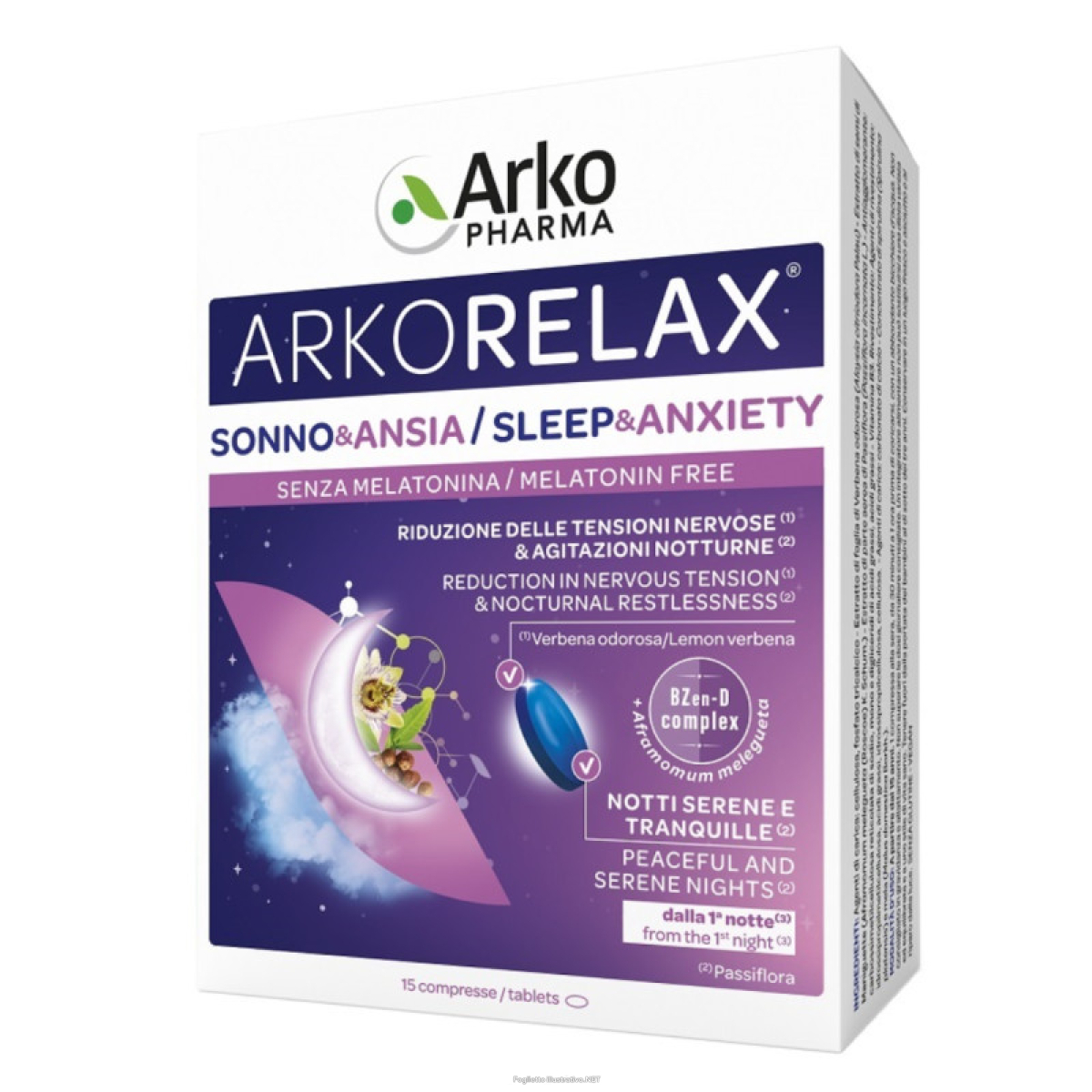 Cerca Offerte di arkorelax sonno & ansia – integratore naturale per il rilassamento e il sonno 15 compresse e acquista online