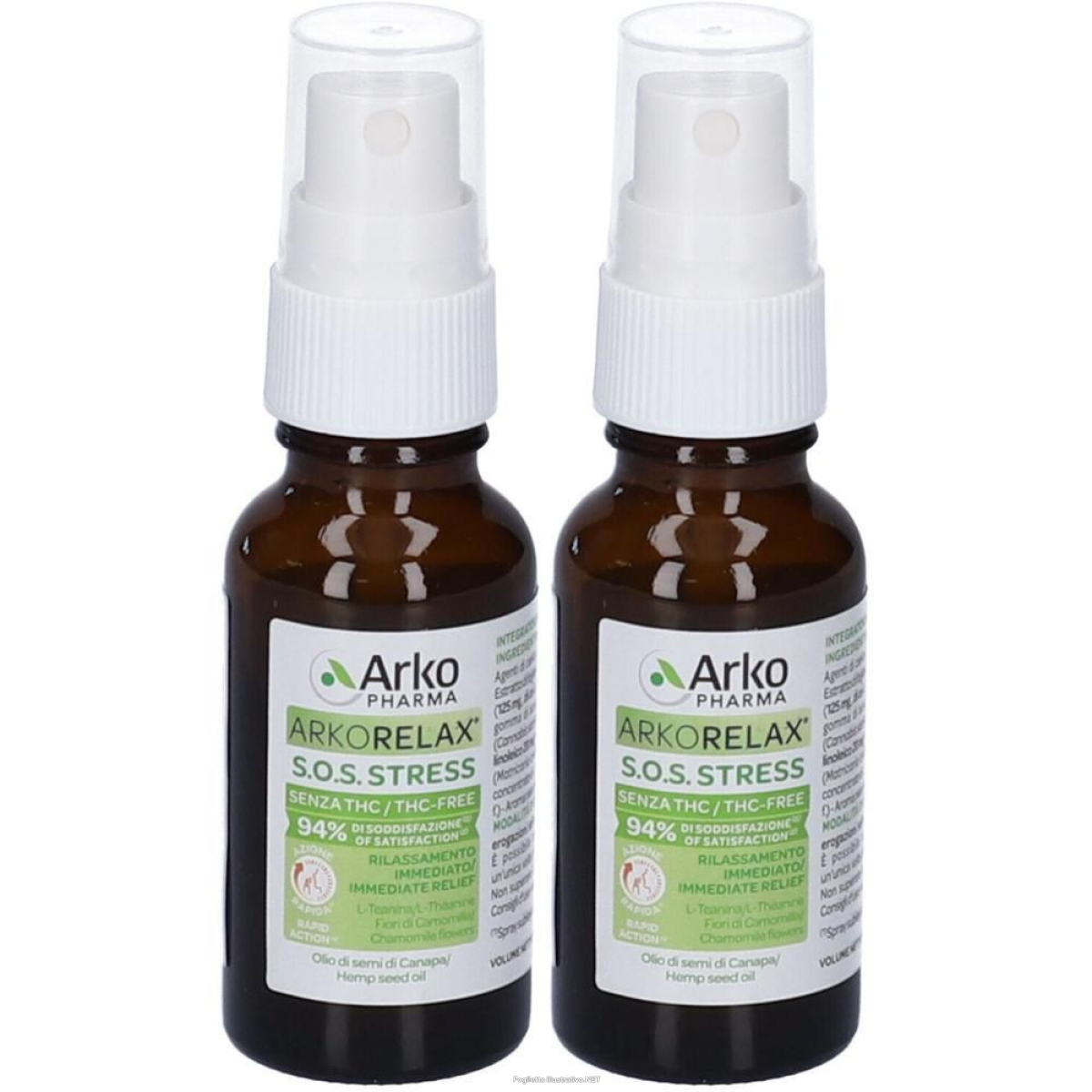 Cerca Offerte di arkorelax sos stress flacone spray 2x15 ml soluzione orale e acquista online