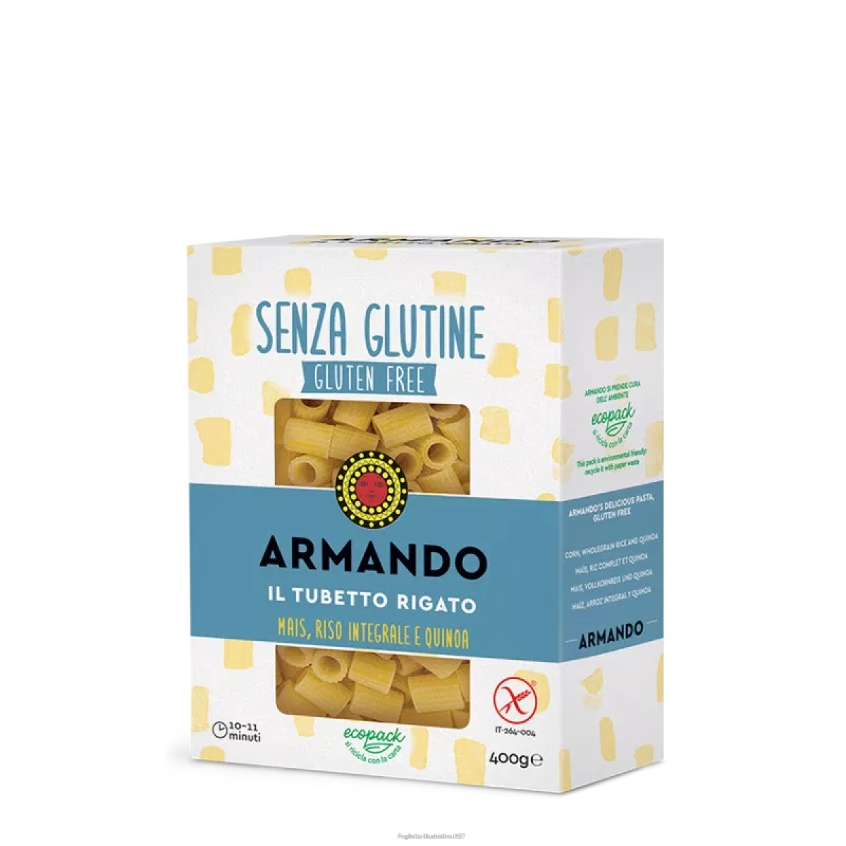 Cerca Offerte di armando il tubetto rigato con mais riso integrale e quinoa 400 g e acquista online