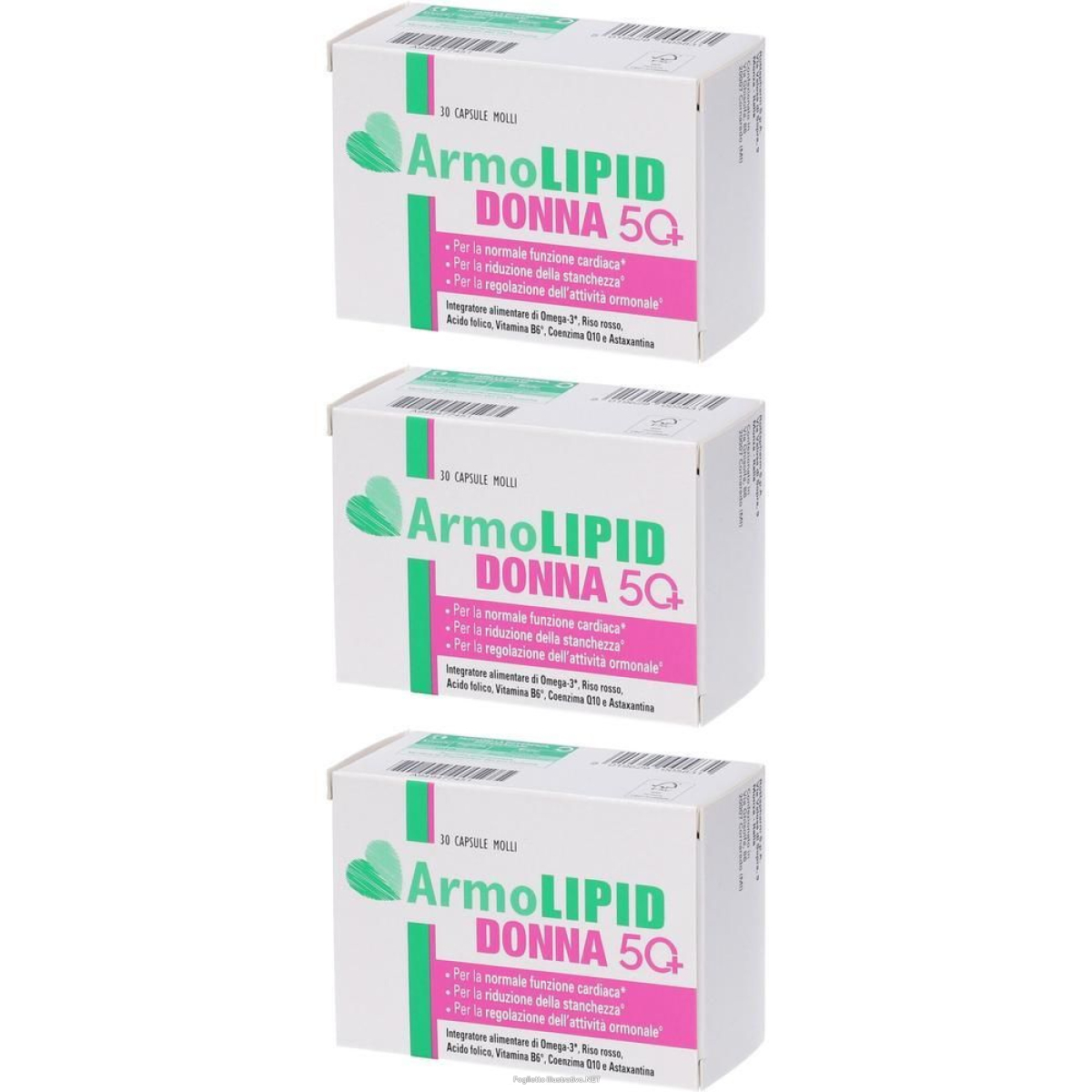 Cerca Offerte di armolipid donna 50+ capsule molli 3x34 g e acquista online