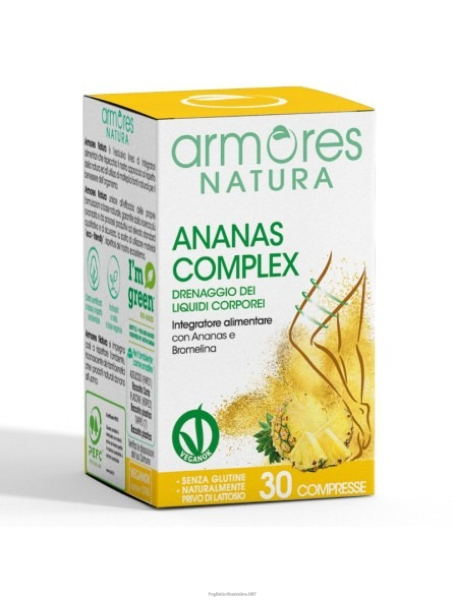 Cerca Offerte di armores natura ananas complex 30 compresse e acquista online