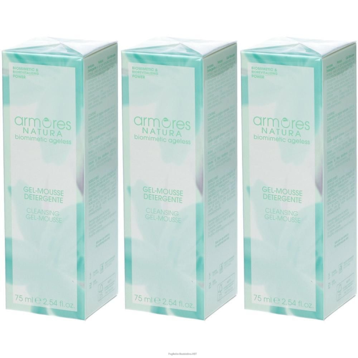 Cerca Offerte di armores natura biomimetic ageless gel-mousse detergente 3x75 ml gel e acquista online