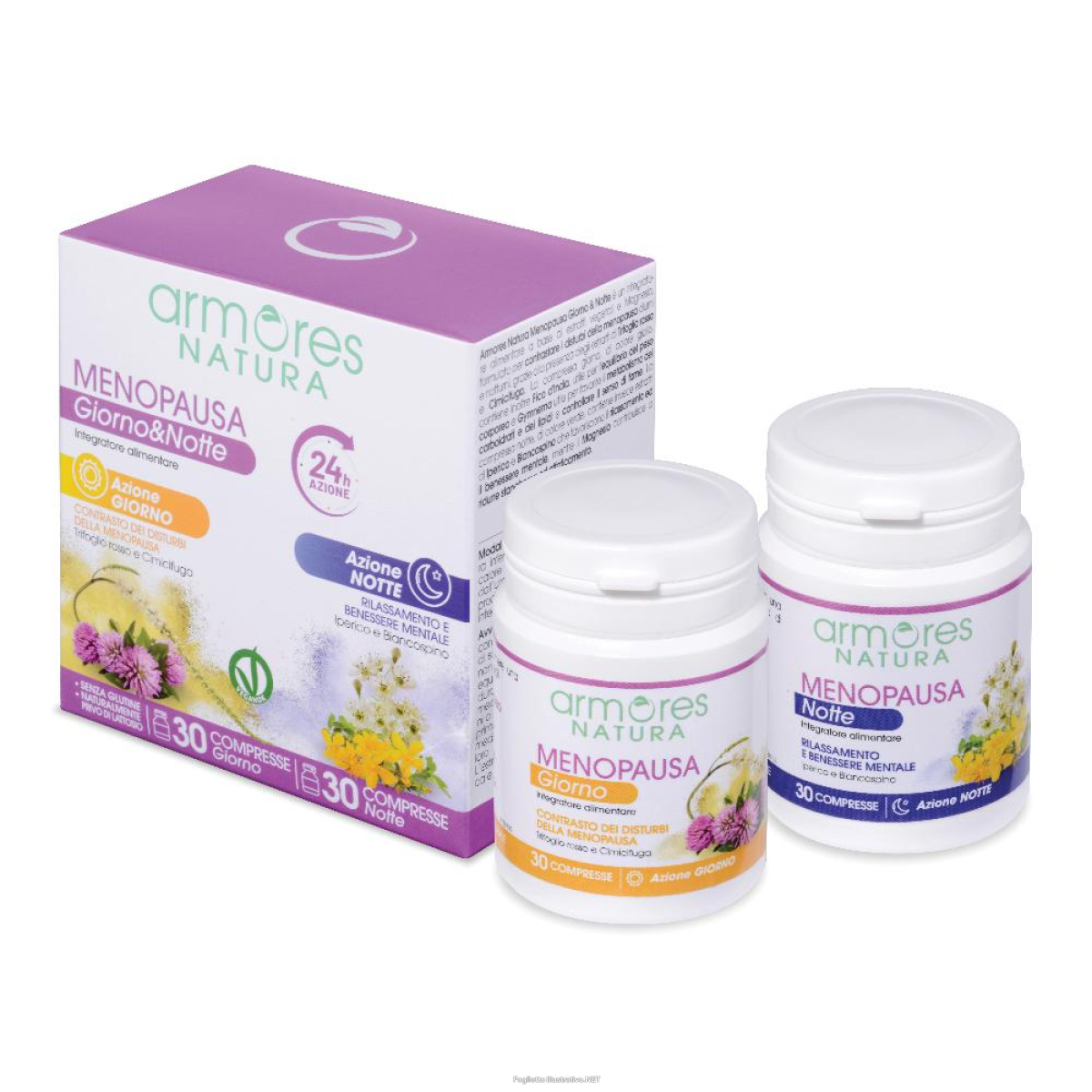 Cerca Offerte di armores natura menopausa giorno & notte 30 + 30 compresse e acquista online