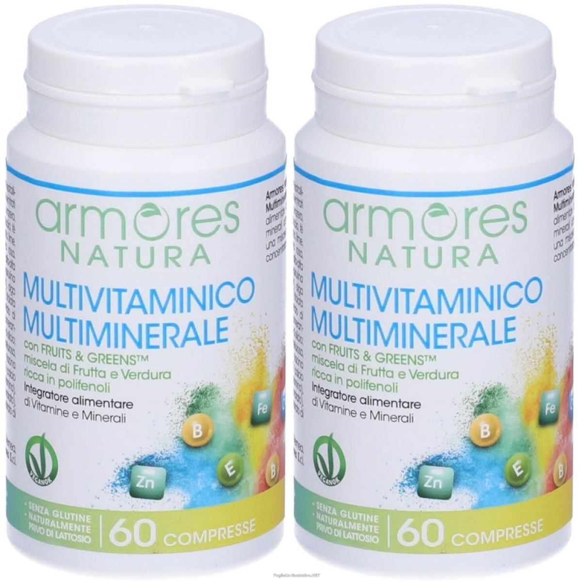 Cerca Offerte di armores natura multivitaminico multiminerale 2x46,1 g compresse e acquista online