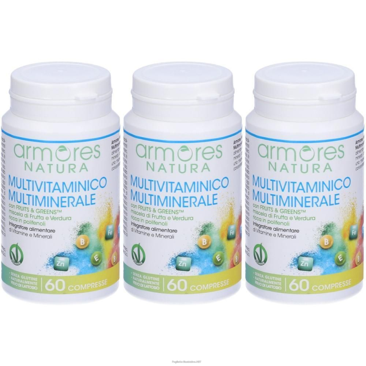 Cerca Offerte di armores natura multivitaminico multiminerale 3x46,1 g compresse e acquista online