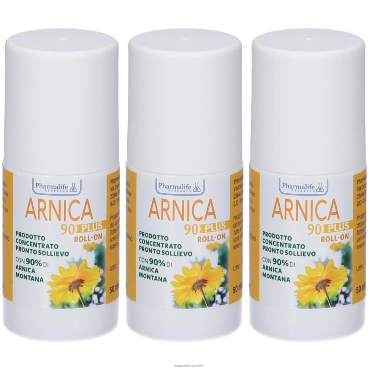Cerca Offerte di arnica 90 plus roll on 50 ml 3x50 ml roller e acquista online
