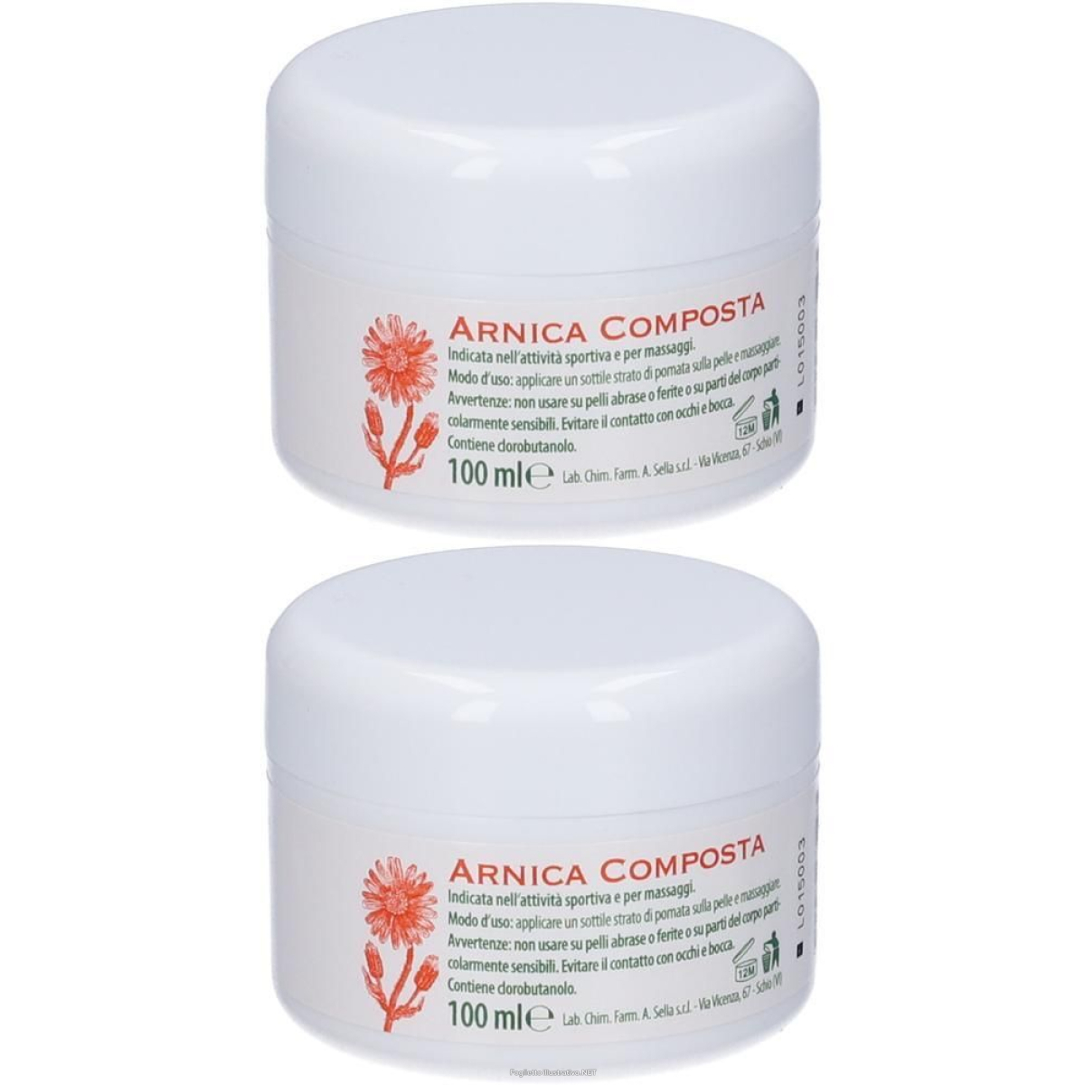 Cerca Offerte di arnica composta 2x100 ml pomata e acquista online