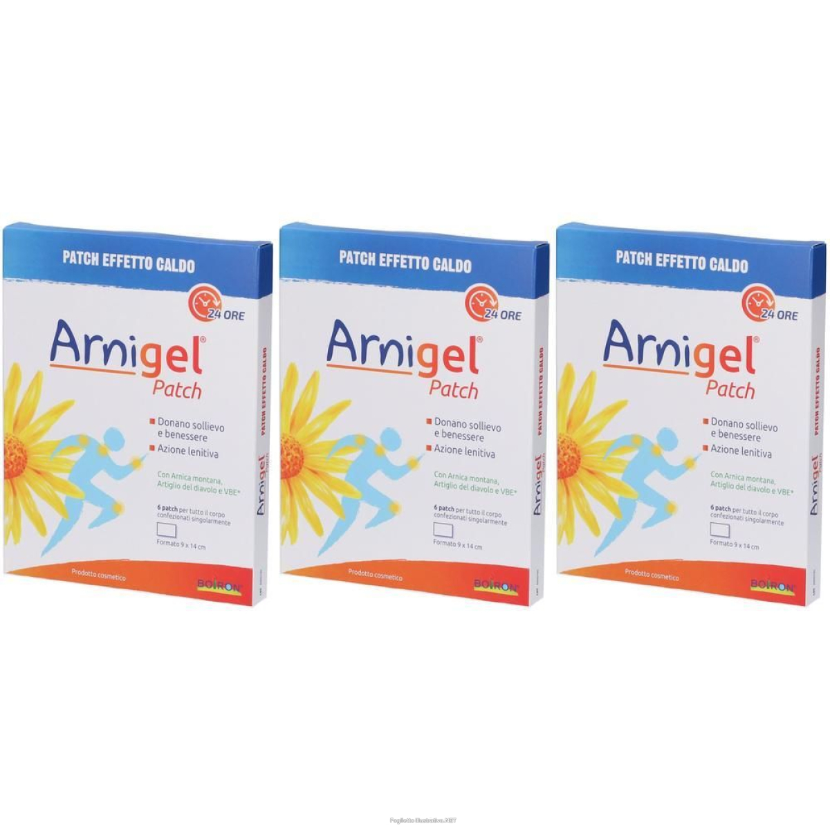 Cerca Offerte di arnigel patch warm corpo 6 pezzi 3x6 st e acquista online
