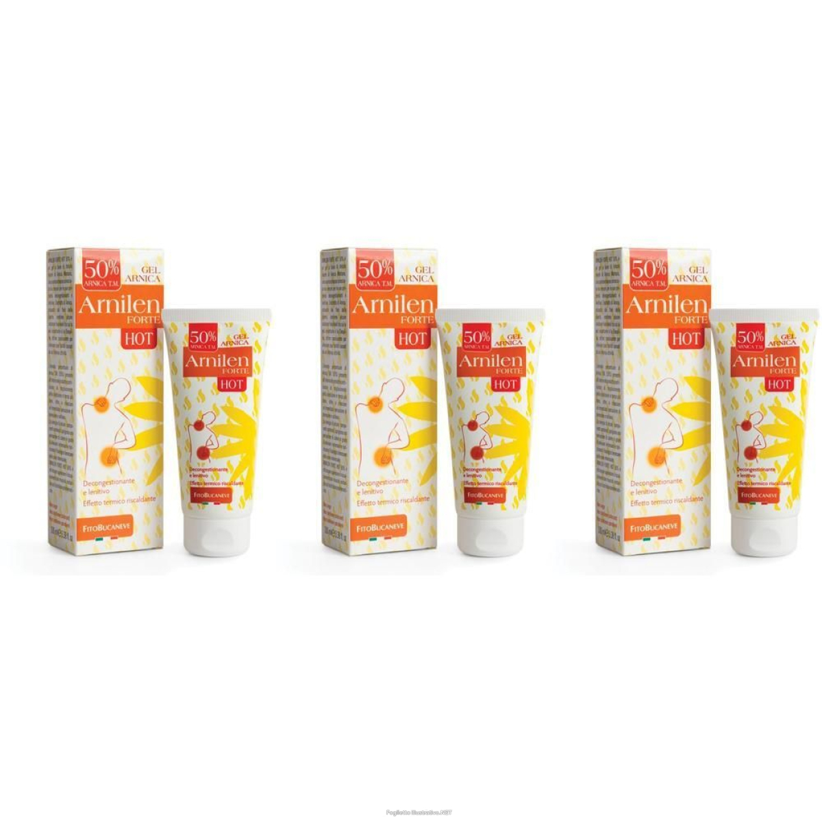 Cerca Offerte di arnilen gel arnica tm 50% forte hot 100 ml 3x100 ml e acquista online