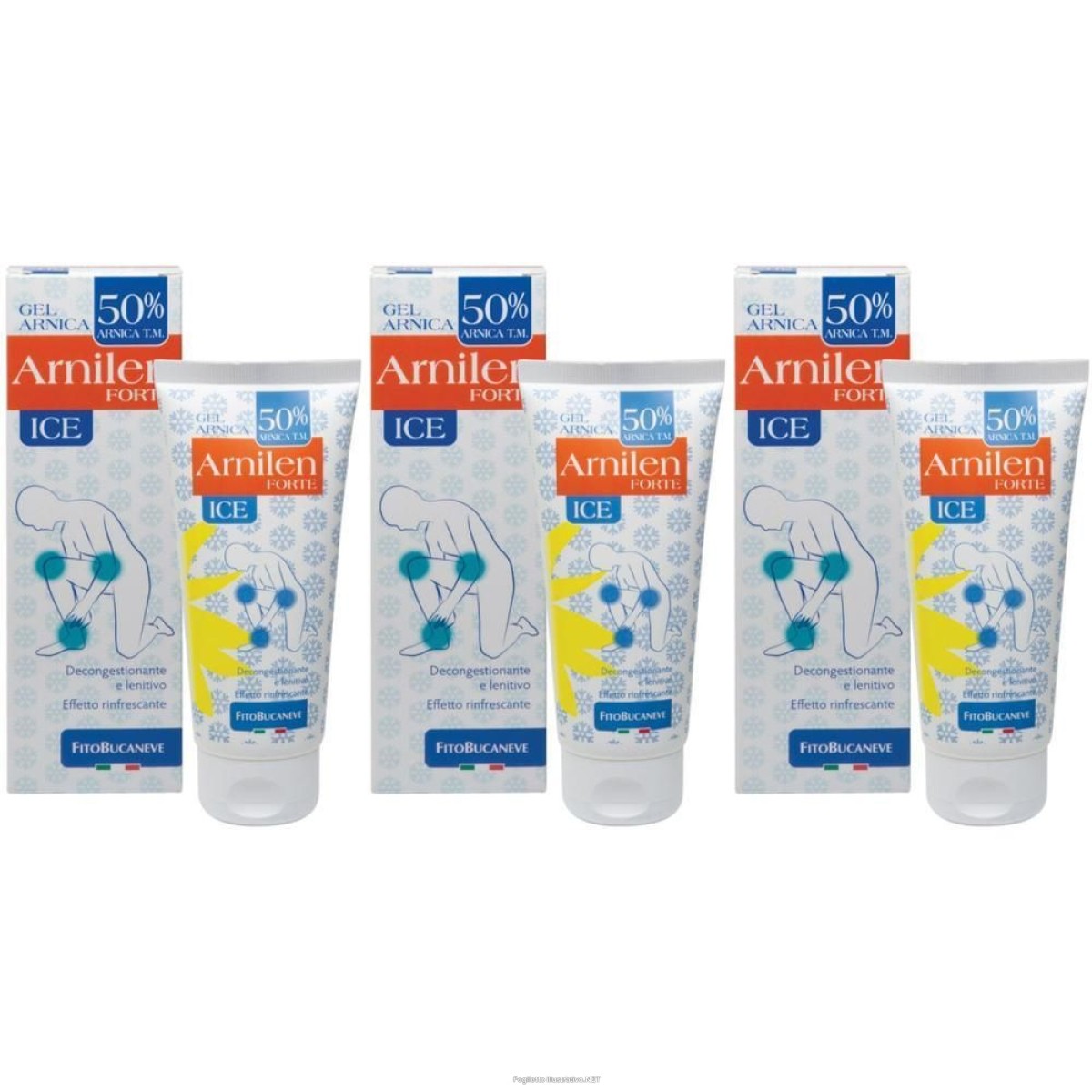 Cerca Offerte di arnilen gel arnica tm 50% forte ice 100 ml 3x100 ml e acquista online