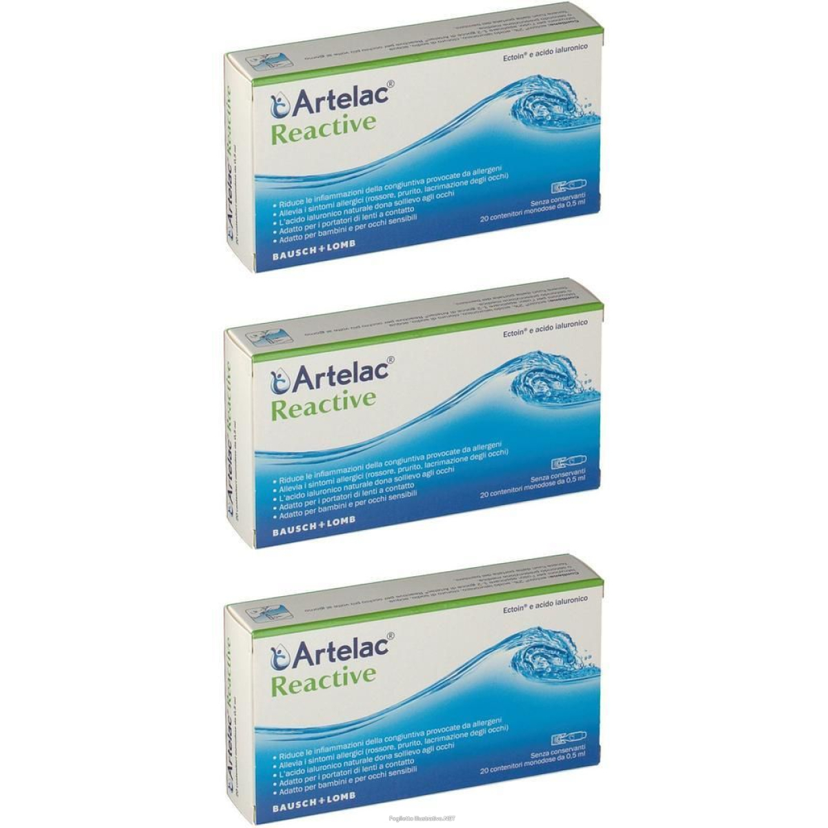 Cerca Offerte di artelac® reactive 20 contenitori 3x20x0,5 ml pipette monodose e acquista online