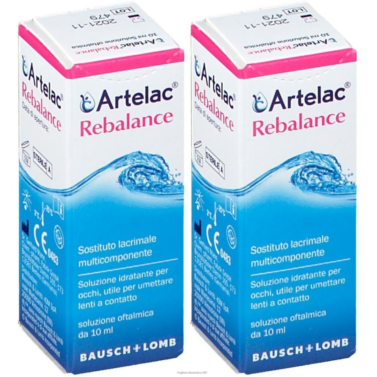 Cerca Offerte di artelac® rebalance collirio set da 2 2x10 ml gocce oftalmiche e acquista online