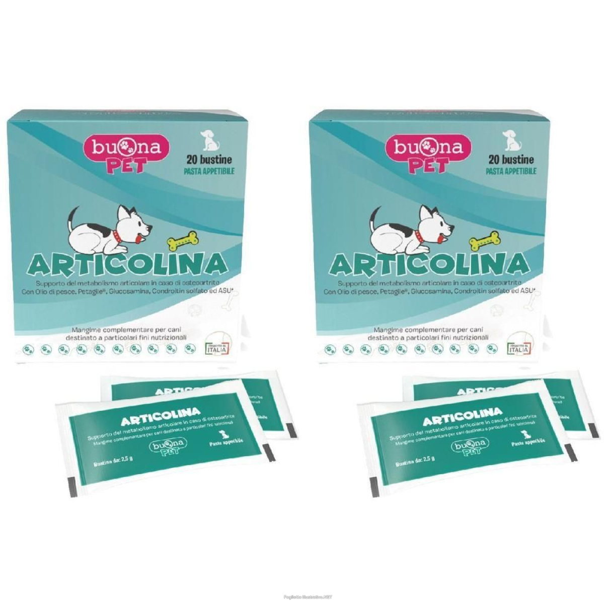 Cerca Offerte di articolina 20 bustine buona pet 2x20 pz bustina e acquista online