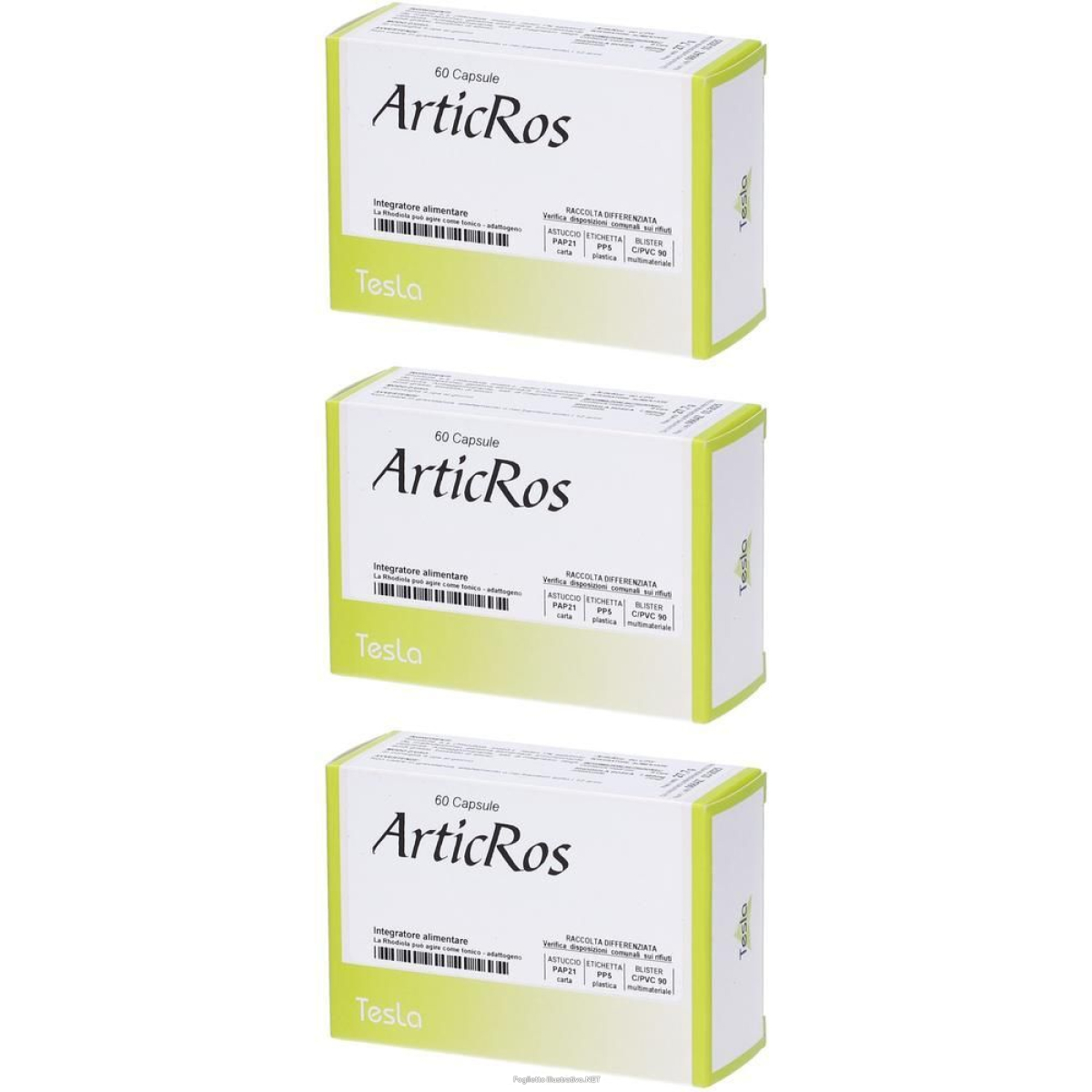 Cerca Offerte di articros 60cps 3x60 pz capsule e acquista online