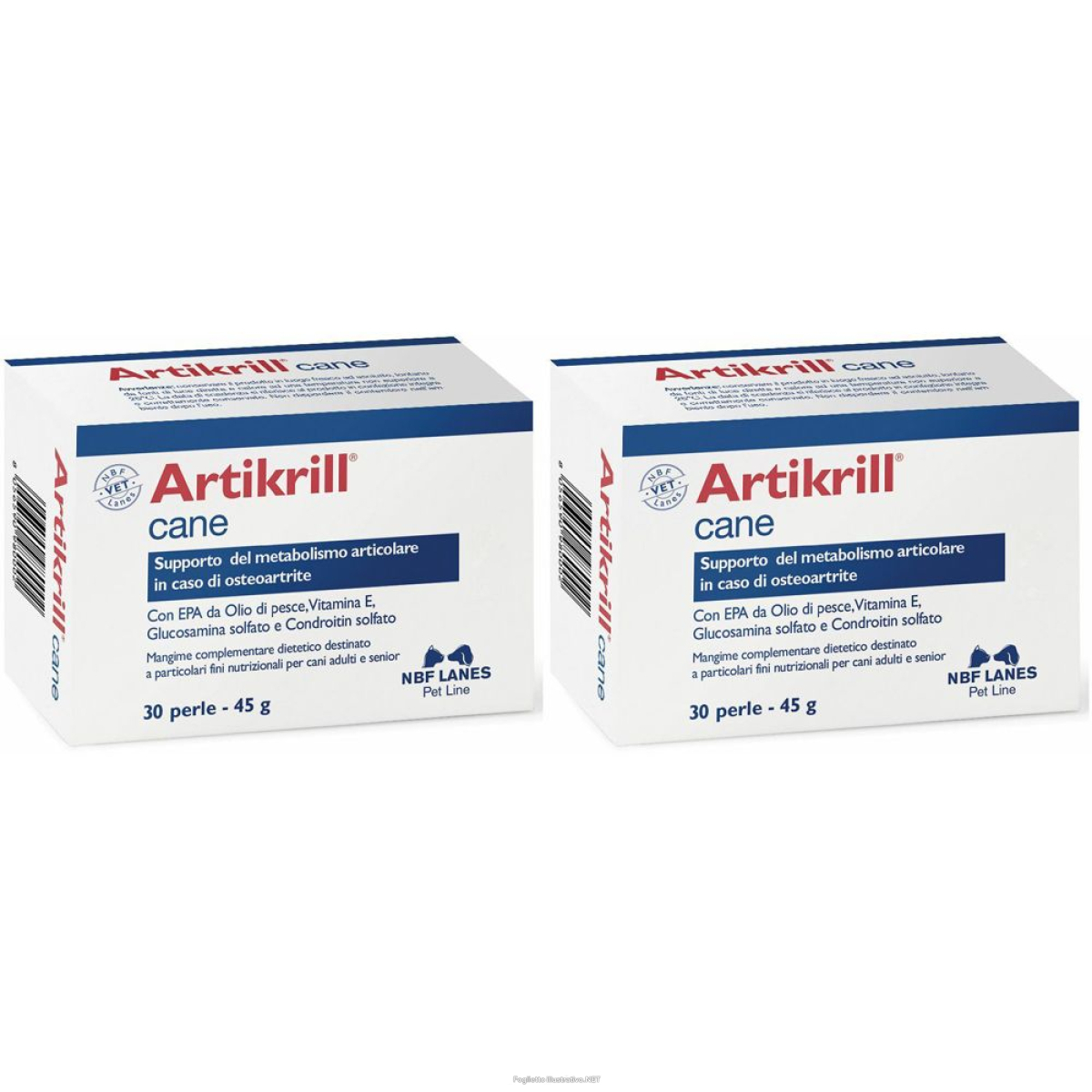 Cerca Offerte di artikrill cane 30prl set da 2 2x45 g perle e acquista online