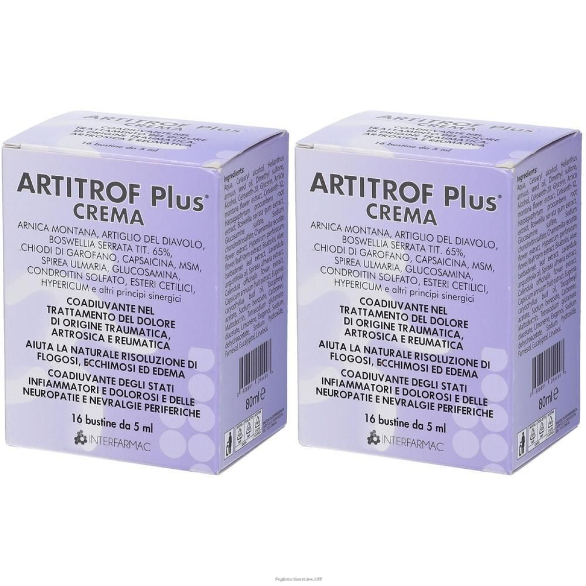 Cerca Offerte di artitrof plus crema 16 bustine da 5 ml 2x80 ml e acquista online