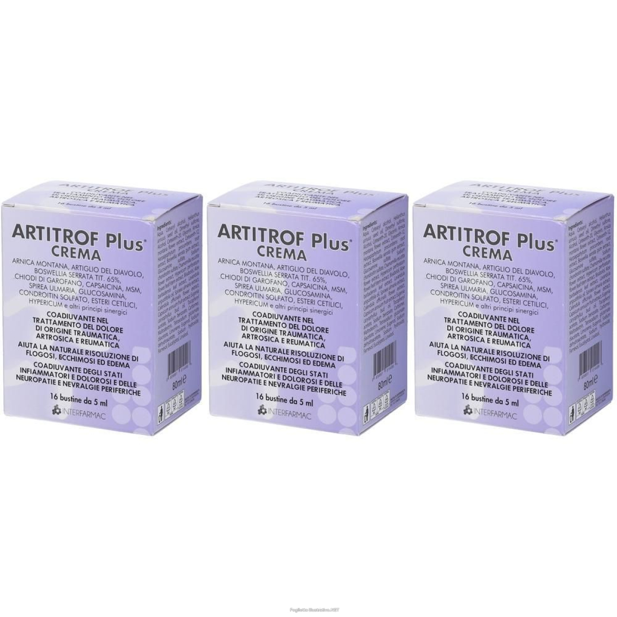 Cerca Offerte di artitrof plus crema 16 bustine da 5 ml 3x80 ml e acquista online