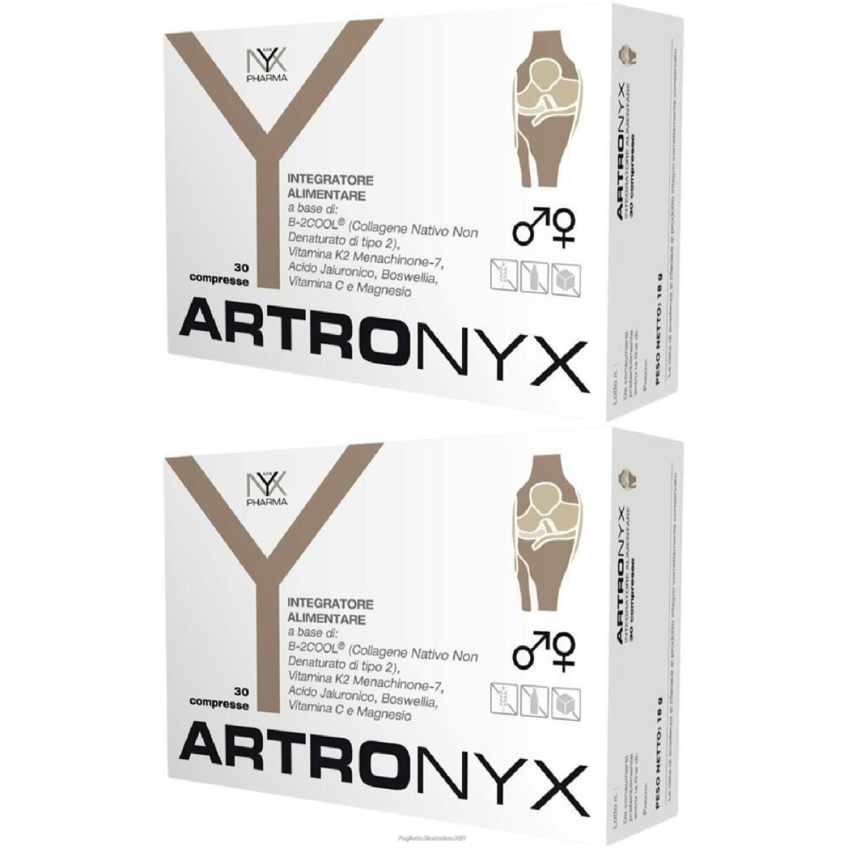 Cerca Offerte di artronyx 30 compresse 2x18 g e acquista online