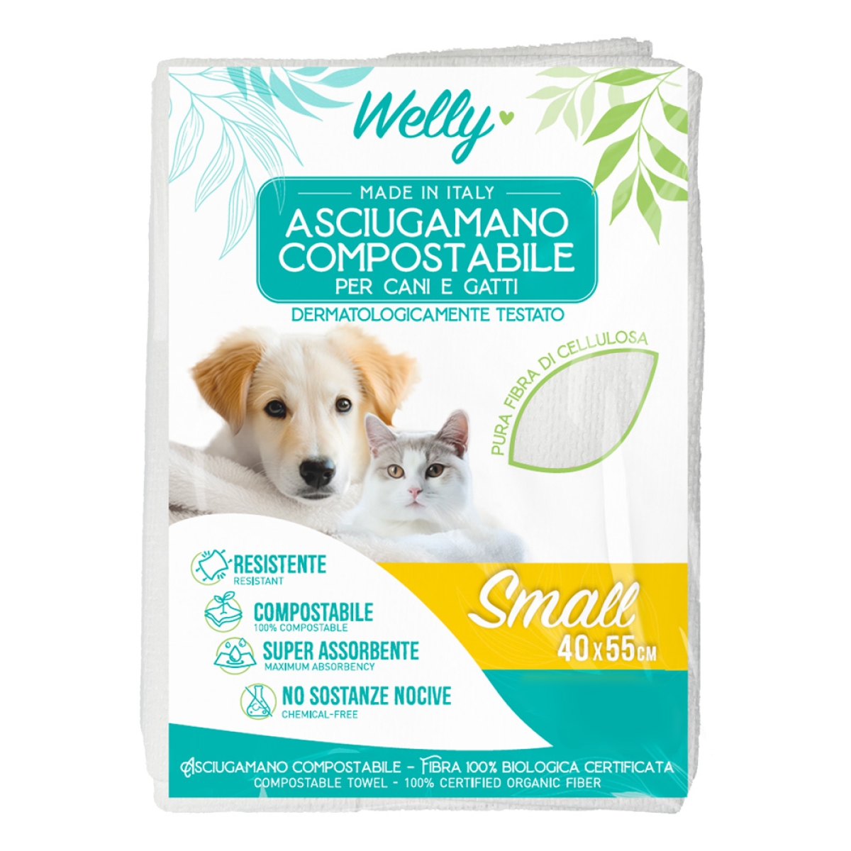 Cerca Offerte di Asciugamano compostabile per cani e gatti - 12 asciugamani small 40 x 55 cm e acquista online