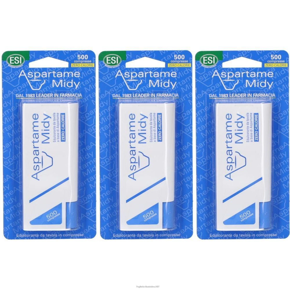 Cerca Offerte di aspartame midy edulcorante da tavola 3x500 pz compresse e acquista online