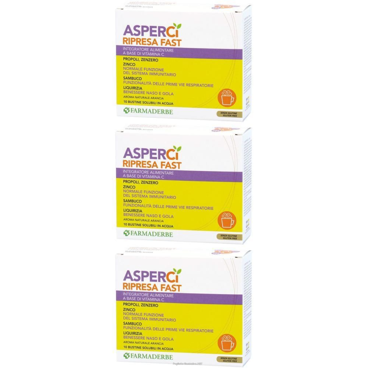 Cerca Offerte di asper ci ripresa fast 10 bustine 5 g 3x10x5 g polvere per soluzione or e acquista online