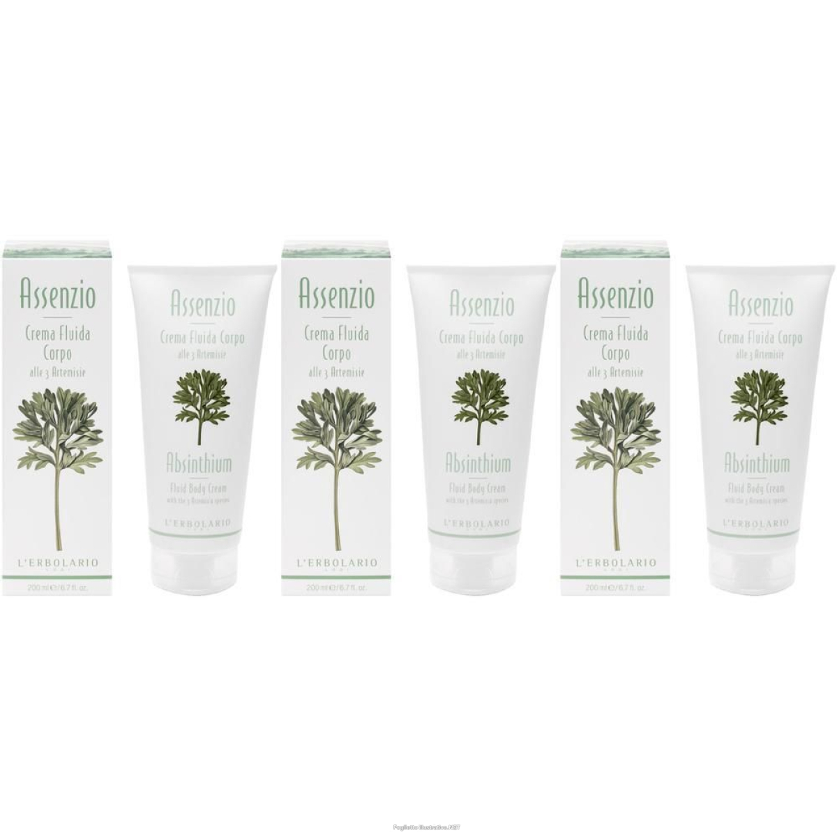 Cerca Offerte di assenzio crema fluida corpo 200 ml 3x200 ml e acquista online