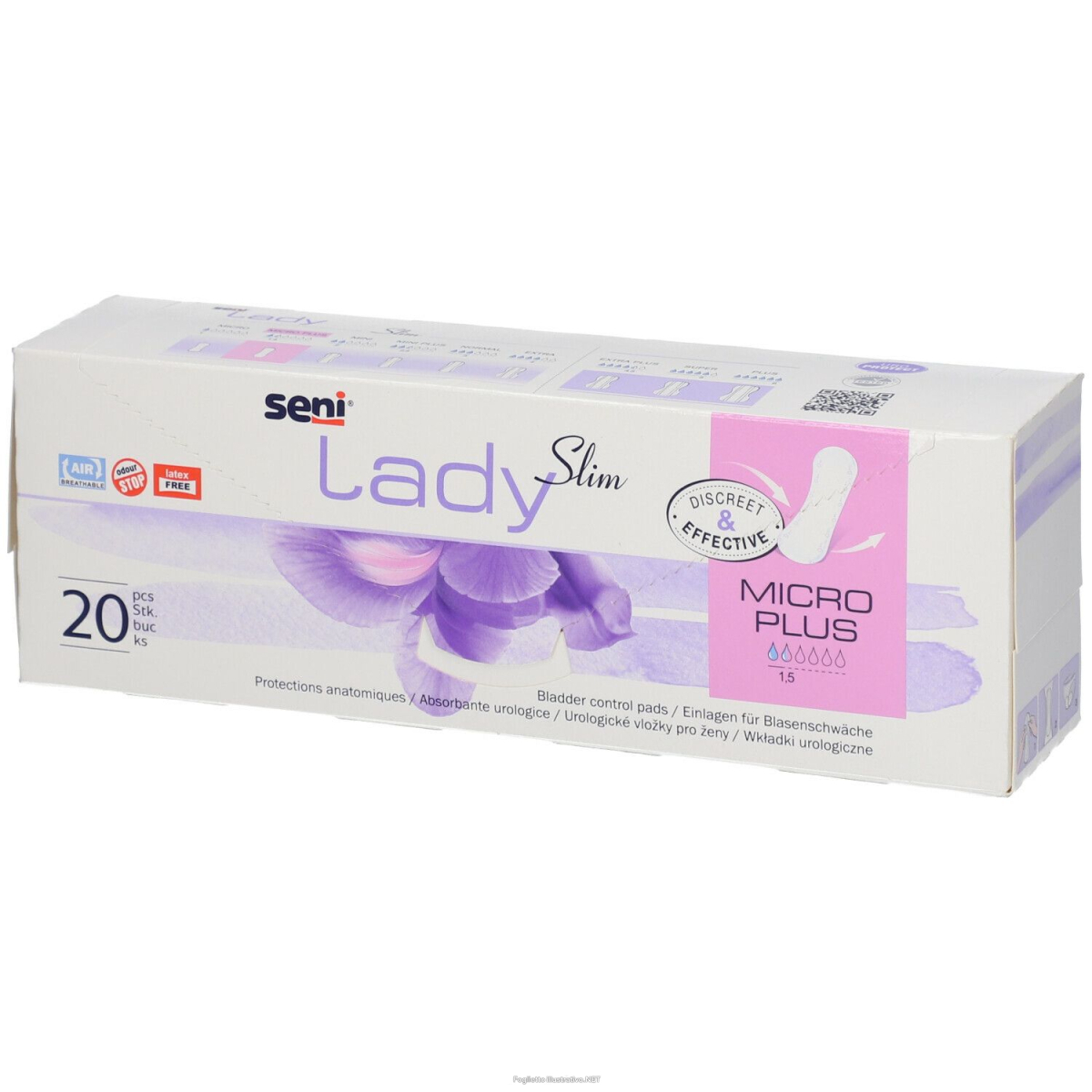 Cerca Offerte di assorbente per incontinenza seni lady slim micro plus, 1 confezione = e acquista online