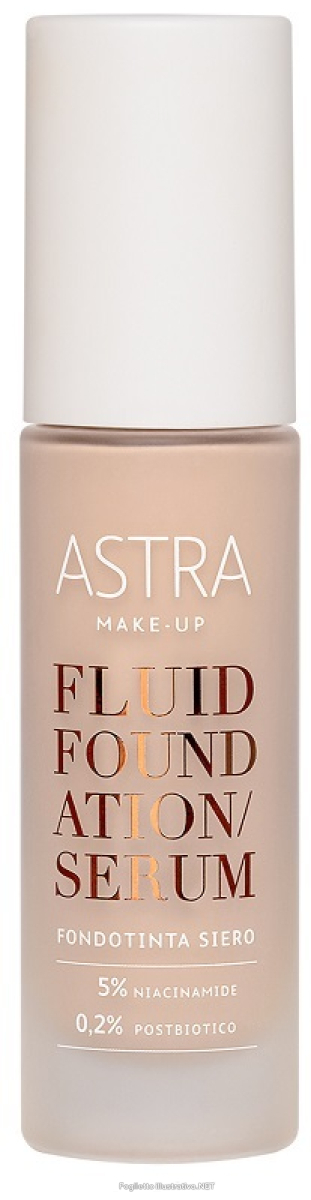 Cerca Offerte di astra - fluid foundation serum - fondotinta siero multifunzionale n. 02 light e acquista online