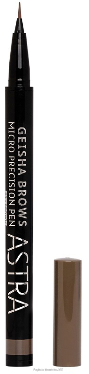 Cerca Offerte di astra - geisha brows micro precision pen - penna sopracciglia n. 03 brown e acquista online