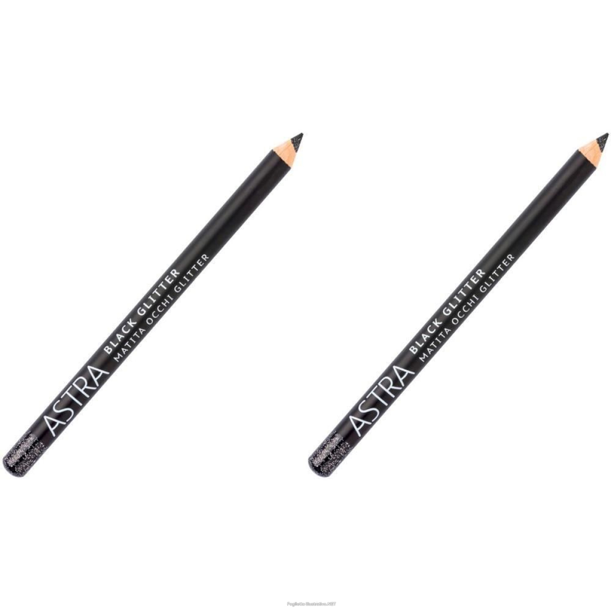 Cerca Offerte di astra make-up black glitter - matita occhi nera 2x1 st e acquista online