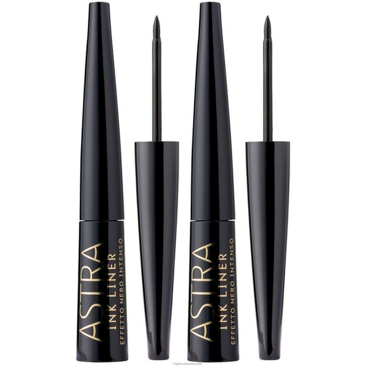 Cerca Offerte di astra make-up ink liner - eyeliner mat nero intenso 2x1 st e acquista online