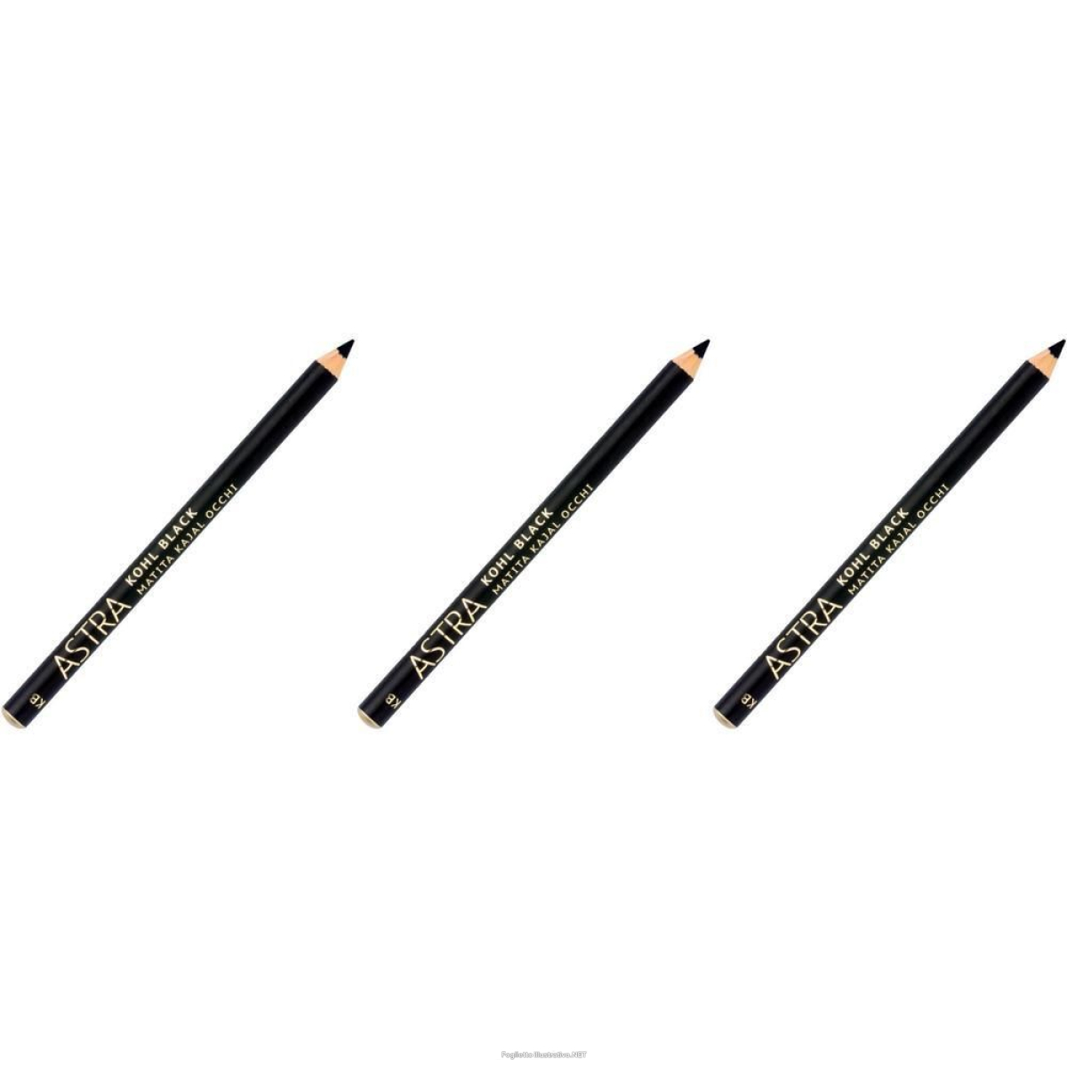 Cerca Offerte di astra make-up kohl black - matita kajal occhi nero intenso 3x1 st e acquista online