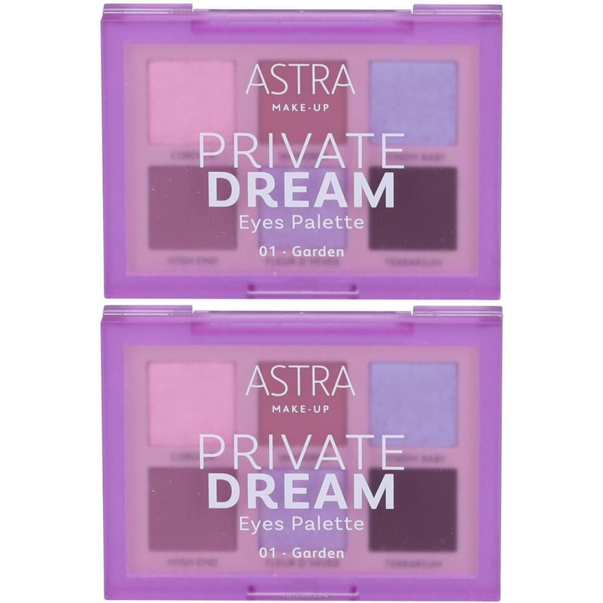 Cerca Offerte di astra make-up private dream eyes palette tonalità 01 garden 2x1 st e acquista online