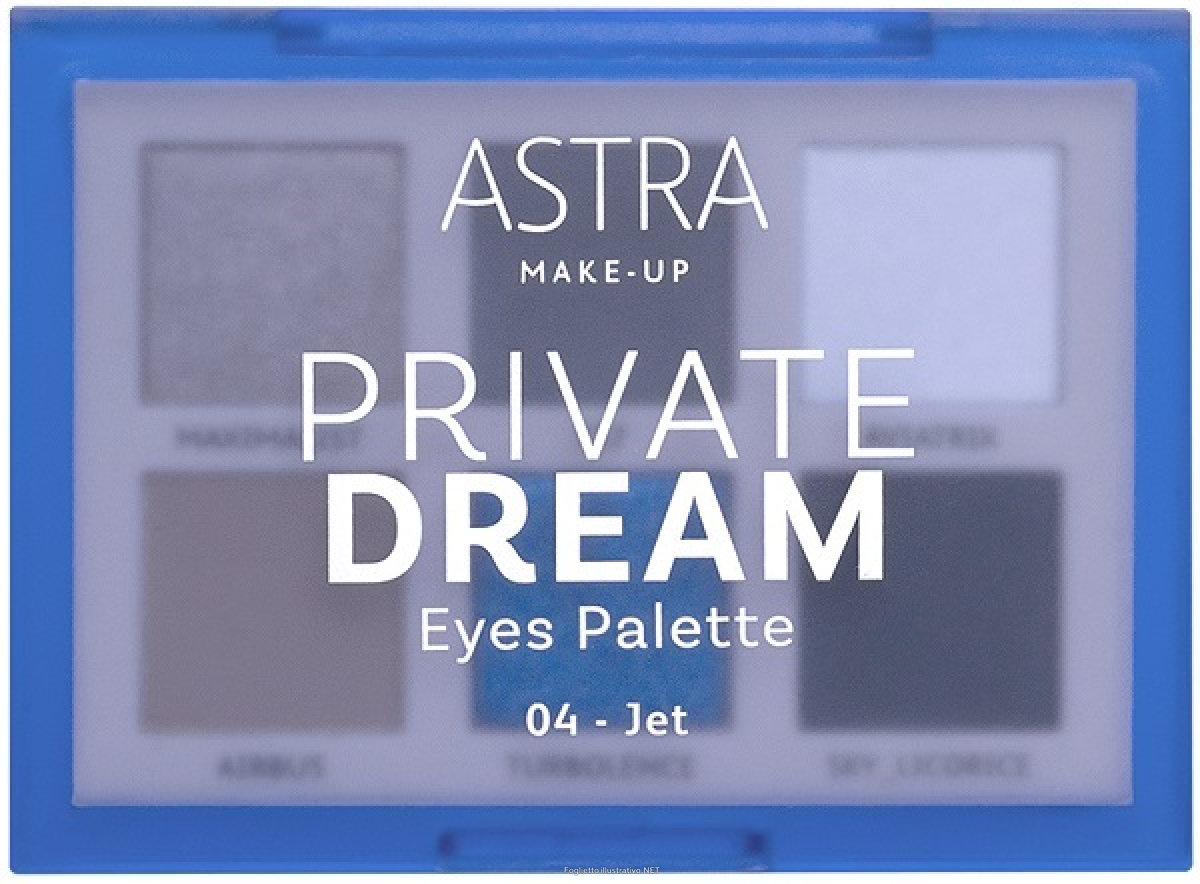 Cerca Offerte di astra make-up private dream eyes palette tonalità 04 jet 1 pz make up e acquista online