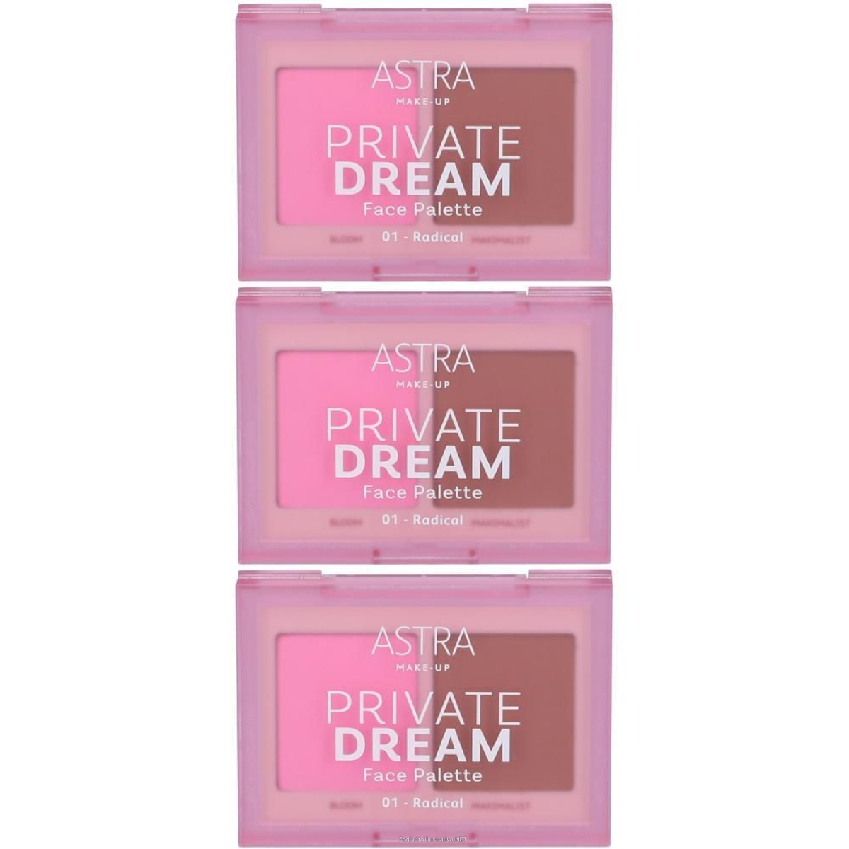Cerca Offerte di astra make-up private dream face palette blush + bronzer tonalità 01 r e acquista online