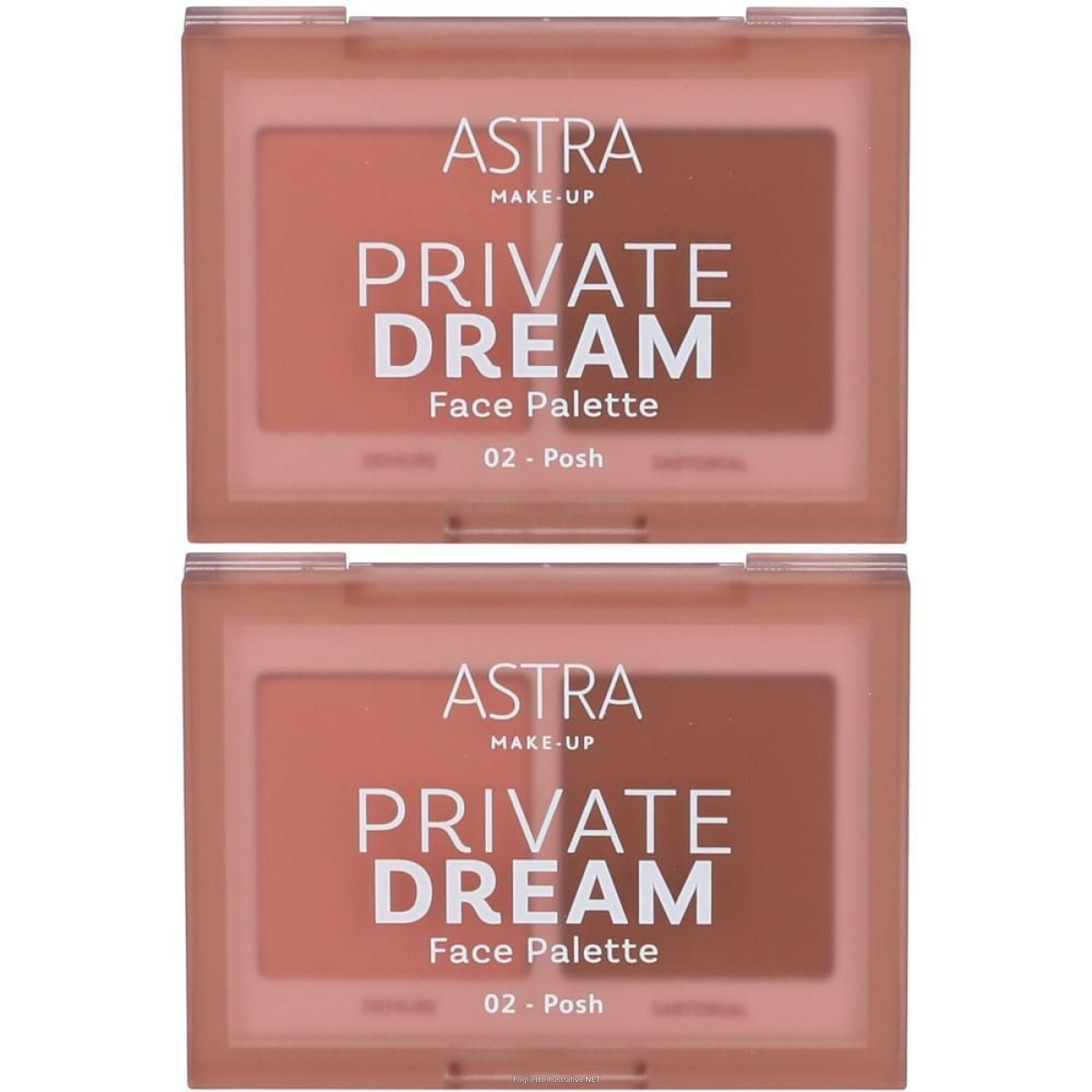 Cerca Offerte di astra make-up private dream face palette blush + bronzer tonalità 02 p e acquista online