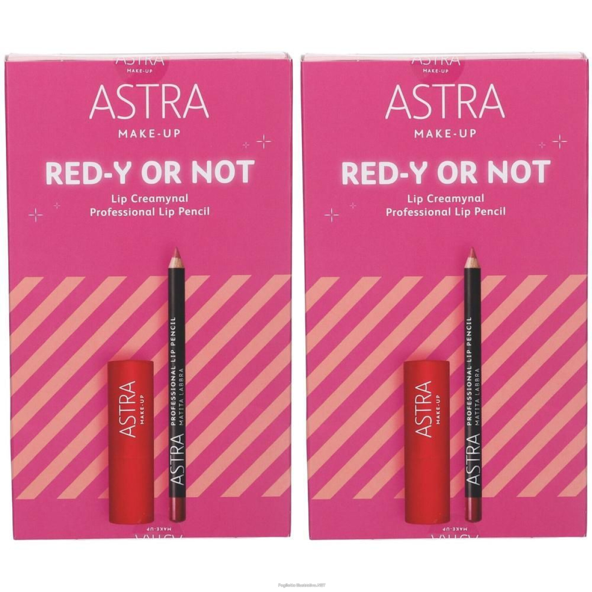 Cerca Offerte di astra makeup kit regalo read-y or not combo labbra rossetto + matita l e acquista online