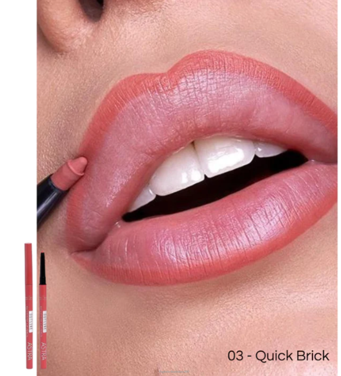 Cerca Offerte di astra - outline waterproof lip pencil - matita labbra n. 03 quick brick e acquista online